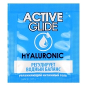 Лубрикант на водной основе Active Glide с гиалуроновой кислотой - 3 гр. - Биоритм - купить с доставкой в Братске