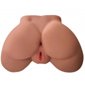 Кофейный мастурбатор-полуторс Perfect Ass Masturbator - Pipedream - в Братске купить с доставкой