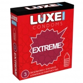 Текстурированные презервативы LUXE Royal Extreme - 3 шт. - Luxe - купить с доставкой в Братске
