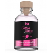 Массажный гель с согревающим эффектом Cotton Candy - 30 мл. - INTT - купить с доставкой в Братске