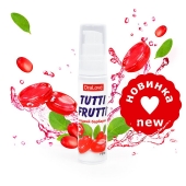 Гель-смазка Tutti-frutti со вкусом барбариса - 30 гр. - Биоритм - купить с доставкой в Братске