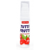 Гель-смазка Tutti-frutti со вкусом барбариса - 30 гр. - Биоритм - купить с доставкой в Братске