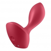 Красный вибромассажёр простаты Satisfyer Backdoor Lover - 14 см. - Satisfyer - в Братске купить с доставкой
