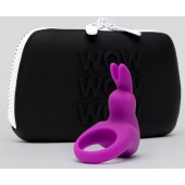 Фиолетовое эрекционное виброкольцо Happy Rabbit Cock Ring Kit - Happy Rabbit - в Братске купить с доставкой