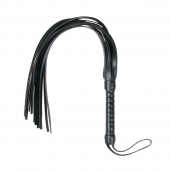 Черный флоггер Flogger Whip - 46 см. - Easy toys - купить с доставкой в Братске