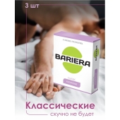 Классические презервативы Bariera Classic - 3 шт. - Bariera - купить с доставкой в Братске