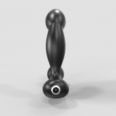 Черный вибромассажер простаты и промежности Prostate Pro с пультом ДУ - Bathmate - в Братске купить с доставкой