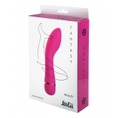 Розовый перезаряжаемый вибратор Whaley - 16,8 см. - Lola Games