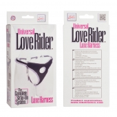 Трусы для страпона с универсальным креплением Universal Love Rider Luxe Harness - California Exotic Novelties - купить с доставкой в Братске