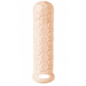 Телесный фаллоудлинитель Homme Long - 15,5 см. - Lola Games - в Братске купить с доставкой