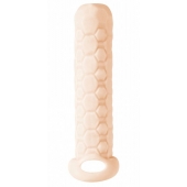 Телесный фаллоудлинитель Homme Long - 13,5 см. - Lola Games - в Братске купить с доставкой