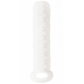 Белый фаллоудлинитель Homme Long - 13,5 см. - Lola Games - в Братске купить с доставкой