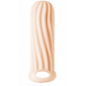 Телесный фаллоудлинитель Homme Wide - 13 см. - Lola Games - в Братске купить с доставкой