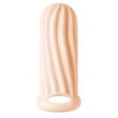 Телесный фаллоудлинитель Homme Wide - 11 см. - Lola Games - в Братске купить с доставкой