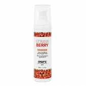 Разогревающее массажное масло  с ароматом клубники Gourmet Strawberry - 50 мл. - Exsens - купить с доставкой в Братске