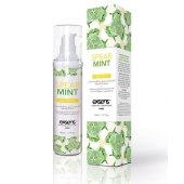 Разогревающее массажное масло Gourmet Spearmint Organic с органическими ингредиентами - 50 мл. - Exsens - купить с доставкой в Братске