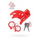 Красный мужской пояс верности из пластика - ToyFa - купить с доставкой в Братске