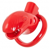 Красный мужской пояс верности из пластика - ToyFa - купить с доставкой в Братске