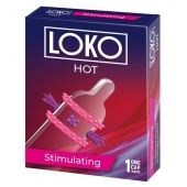 Стимулирующая насадка на пенис LOKO HOT с возбуждающим эффектом - Sitabella - в Братске купить с доставкой