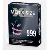 Стимулирующая насадка на пенис MEN SIZE 999 - Sitabella - в Братске купить с доставкой