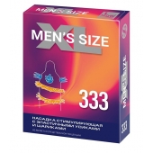 Стимулирующая насадка на пенис MEN SIZE 333 - Sitabella - в Братске купить с доставкой
