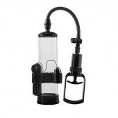 Прозрачная вакуумная помпа с вибрацией Vibrating Penis Pump - Dream Toys - в Братске купить с доставкой
