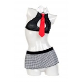 Надувная секс-кукла с реалистичной головой в костюме учительницы - ToyFa - в Братске купить с доставкой