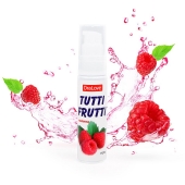 Гель-смазка Tutti-frutti с малиновым вкусом - 30 гр. - Биоритм - купить с доставкой в Братске