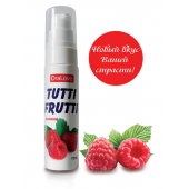 Гель-смазка Tutti-frutti с малиновым вкусом - 30 гр. - Биоритм - купить с доставкой в Братске