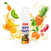 Гель-смазка Tutti-frutti со вкусом тропических фруктов - 30 гр. - Биоритм - купить с доставкой в Братске