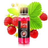 Массажное масло Eros fantasy с ароматом земляники - 50 мл. - Биоритм - купить с доставкой в Братске