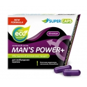 Возбуждающее средство для мужчин Mans Power plus - 10 капсул (0,35 гр.) +1 в подарок - SuperCaps - купить с доставкой в Братске
