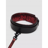 Стильный ошейник с поводком Reversible Faux Leather Collar and Lead - Fifty Shades of Grey - купить с доставкой в Братске
