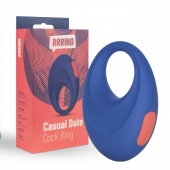 Синее эрекционное кольцо RRRING Casual Date Cock Ring - FeelzToys - в Братске купить с доставкой