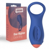 Синее эрекционное кольцо RRRING One Nighter Cock Ring - FeelzToys - в Братске купить с доставкой