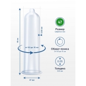 Презервативы MY.SIZE размер 47 - 3 шт. - My.Size - купить с доставкой в Братске