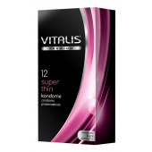 Ультратонкие презервативы VITALIS PREMIUM super thin - 12 шт. - Vitalis - купить с доставкой в Братске