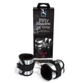 Серо-черные наручники Totally His - Fifty Shades of Grey - купить с доставкой в Братске
