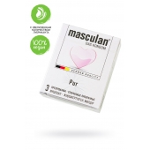 Супертонкие презервативы Masculan Pur - 3 шт. - Masculan - купить с доставкой в Братске