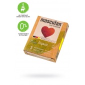 Экологически чистые презервативы Masculan Organic - 3 шт. - Masculan - купить с доставкой в Братске