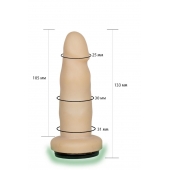 Телесная насадка Harness - 13,3 см. - LOVETOY (А-Полимер) - купить с доставкой в Братске