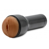 Коричневый мастурбатор-вагина Feel Stroker - Kiiroo - в Братске купить с доставкой