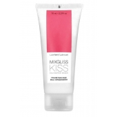 Смазка на водной основе Mixgliss Kiss с ароматом земляники - 70 мл. - Mixgliss - купить с доставкой в Братске