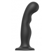 Черная насадка Strap-On-Me Dildo Plug P G size XXL - Strap-on-me - купить с доставкой в Братске