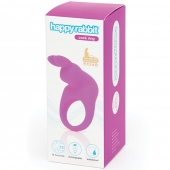 Фиолетовое эрекционное виброкольцо Happy Rabbit Rechargeable Rabbit Cock Ring - Happy Rabbit - в Братске купить с доставкой