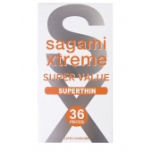 Ультратонкие презервативы Sagami Xtreme Superthin - 36 шт. - Sagami - купить с доставкой в Братске