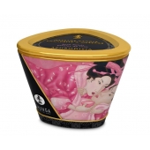 Массажная свеча Rose Petals с ароматом розы - 170 мл. - Shunga - купить с доставкой в Братске