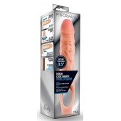 Телесная насадка на пенис 9 Inch Cock Sheath Extender - 22,2 см. - Blush Novelties - в Братске купить с доставкой