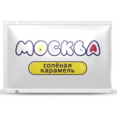 Универсальная смазка с ароматом солёной карамели  Москва Вкусная  - 10 мл. - Москва - купить с доставкой в Братске
