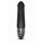 Черный вибратор с электростимуляцией Real Deal Neal - 16,5 см. - MyStim - купить с доставкой в Братске